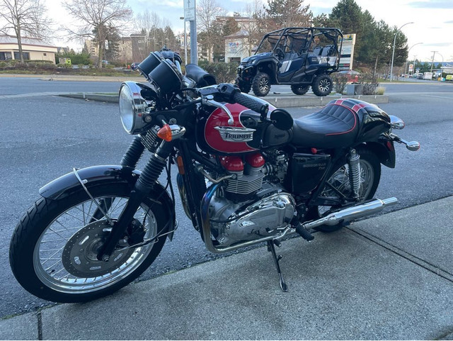 2008 Triumph BONNEVILLE T-100 in Street, Cruisers & Choppers in Nanaimo - Image 3