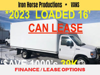 2023 Ford E-450 CUBE VAN W/RAMP LOADED 39K CAN LEASE! $AVE