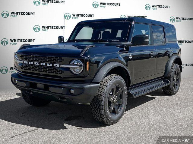 2025 Ford Bronco Outer Banks 4 Door 4x4, 2.7L V6 ECOBOOST, BLK in Cars & Trucks in Edmonton