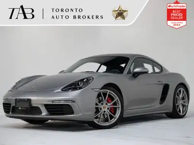 This 2024 Porsche 718 Cayman S delivers pure driving engagement with a 6-speed manual transmission,...