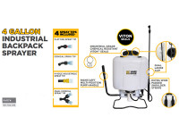 2023 BE PRESSURE AGRIEASE 4 GALLON INDUSTRIAL BACKPACK SPRAYER