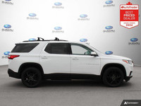New Price! Odometer is 3226 kilometers below market average! Summit White 2019 Chevrolet Traverse LT... (image 5)