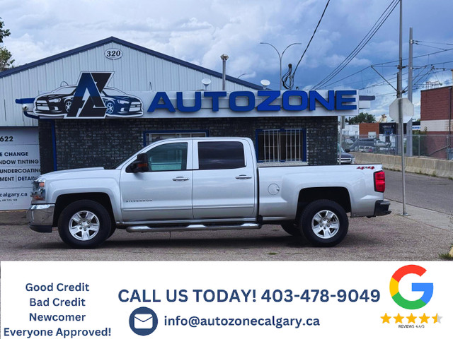 2018 Chevrolet Silverado 1500 4WD Crew Cab in Cars & Trucks in Calgary