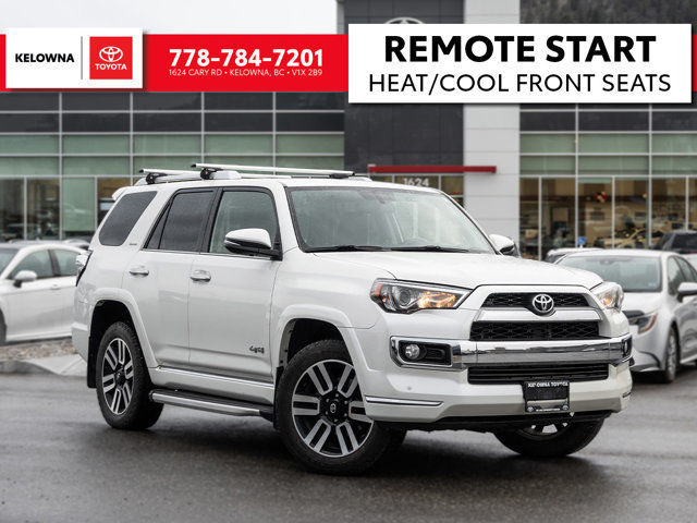 2019 Toyota 4Runner Limited | 3RD ROW/7PASS | SUNROOF | LEATHER in Cars & Trucks in Kelowna