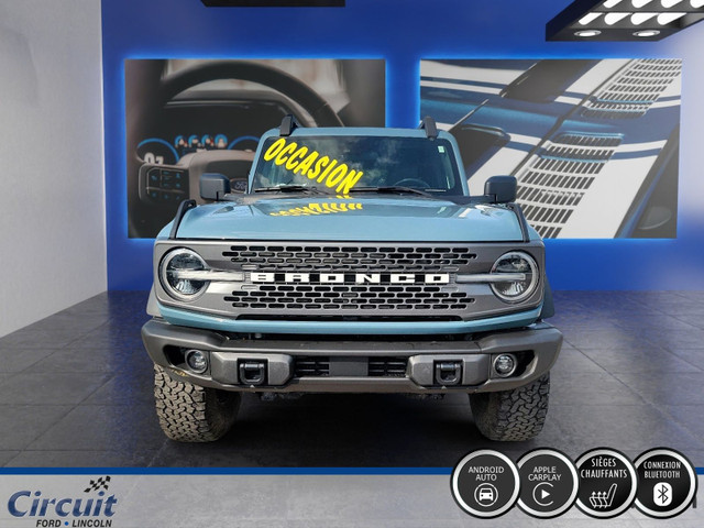 2022 Ford Bronco Badlands évolué 4 portes Hard top à vendre in Cars & Trucks in City of Montréal - Image 2