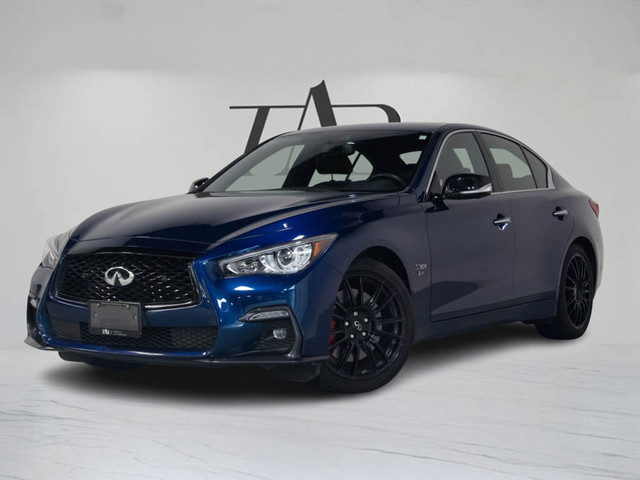 2019 Infiniti Q50 I-LINE RED SPORT | AWD | DIAMOND STITCH | BOSE in Cars & Trucks in Mississauga / Peel Region - Image 3