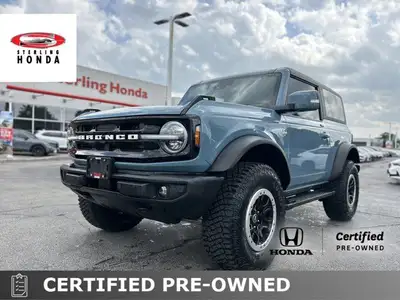 This 2023 Ford Bronco Outer Banks is a head-turner, boasting a Velocity Blue Metallic exterior and a...