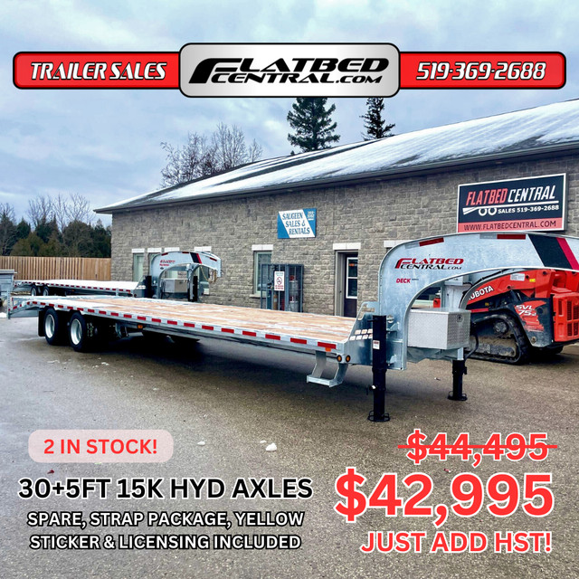 2024 K-TRAIL GOOSENECK FLATBEDS ON SALE in Cargo & Utility Trailers in City of Toronto