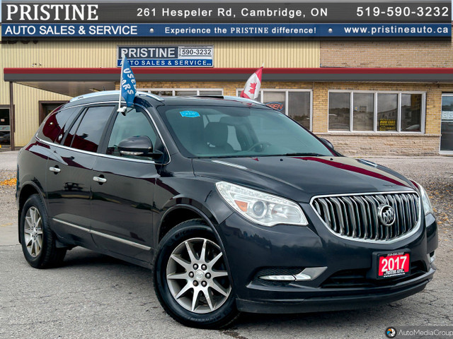 2017 Buick Enclave Leather AWD Bluetooth Rem Start. Rev. Cam. Bl in Cars & Trucks in Cambridge