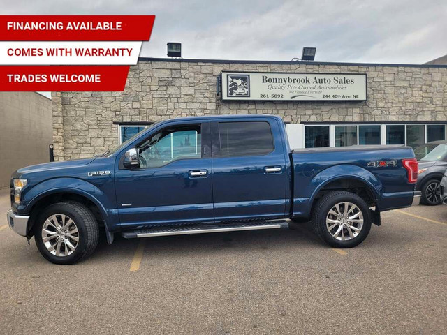 2016 Ford F-150 4WD SuperCrew/Lariat/Sunroof/Rearview Camera in Cars & Trucks in Calgary