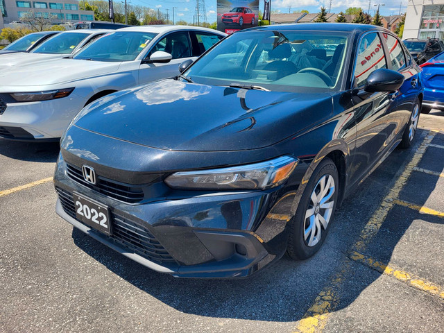 2022 Honda Civic LX CPO | REMOTE START | CARPLAY/ANDROID AUTO... in Cars & Trucks in Markham / York Region