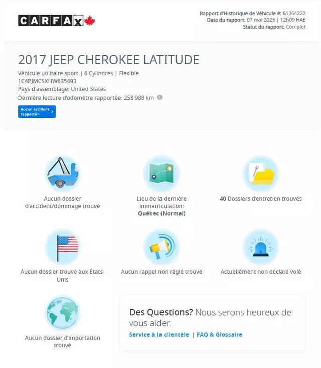 2017 JEEP Cherokee LATITUDE 4X4/CRUISE/NAVI/CAMERA/BLTH/AC/MAGS/ in Cars & Trucks in City of Montréal - Image 2