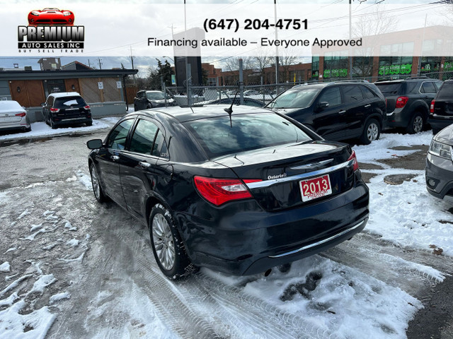 2013 Chrysler 200 *** 3 YEAR WARRANTY INCLUDED *** in Cars & Trucks in City of Toronto - Image 4