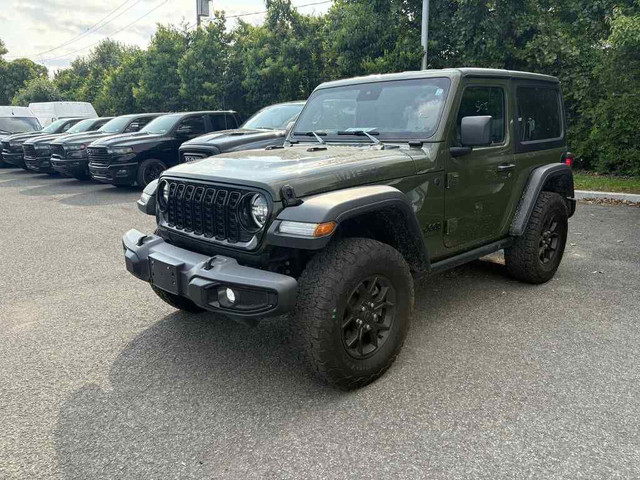 2024 Jeep Wrangler * WILLYS * 4X4 * HITCH * TOIT RIGIDE * DÉMARR in Cars & Trucks in Longueuil / South Shore