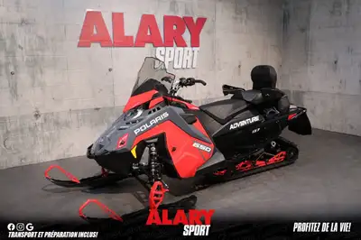 Cette MOTONEIGE POLARIS 650 INDY ADVENTURE 137 ES X2 2024 est disponible DÈS MAINTENANT! Contactez-n...