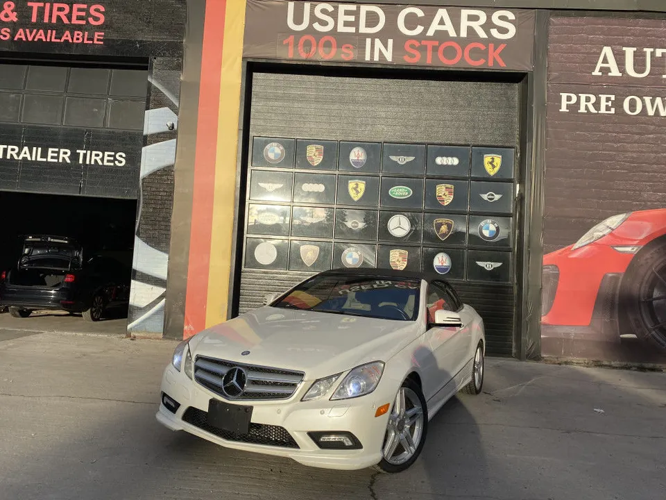 2011 Mercedes-Benz E-Class 2dr Cabriolet 5.5L RWD