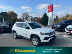 2022 Jeep Compass North | Value Inspected Vehicle | Heated Seats | Heated Steering Wheel |