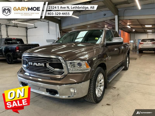 2018 Ram 1500 Longhorn Navigation, Heated/Ventilated Front Seats in Cars & Trucks in Lethbridge