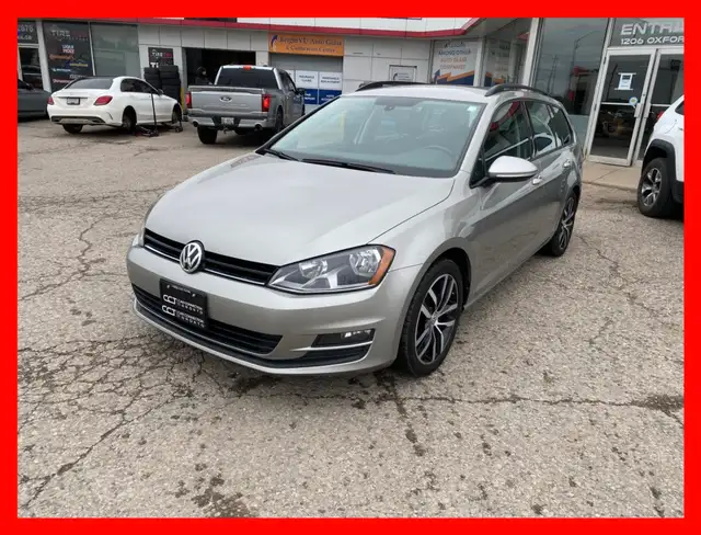 2016 VOLKSWAGEN GOLF SPORTWAGON 1.8TSI *5SPD/LEATHER/ALLOYS/PRIC in Cars & Trucks in London - Image 3