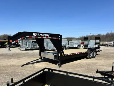 Canada Trailers Gooseneck Equipment Trailer 15,120 lbs. GVWR is $10,920.00 ! Ord: 78155-1 - Ser: 2CP...
