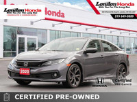 2020 Honda Civic Sedan Sport | CERTIFIED | LANEWATCH | 
