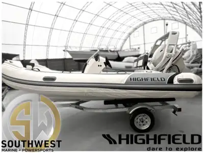 2023 Highfield SP420 with 70HP Yamaha, Forward Arch & Bimini & Sundeck 2023 Highfield SP420 - PLUS F...
