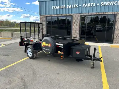Miska Trailer Factory has a HUGE selection of Canadian Made ATV Trailers in stock 5'x10' Hercules Ut...