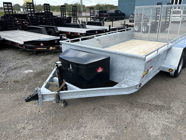 Galvanized Tandem Landscape Trailer in Cargo & Utility Trailers in Oshawa / Durham Region - Image 4