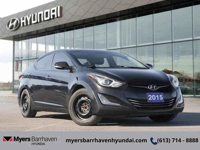 2015 Hyundai Elantra LIMITED - Sunroof - Navigation - $123 B/W