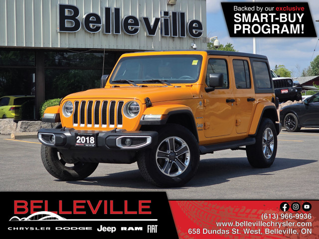 2018 Jeep Wrangler Unlimited Unlimited Sahara Unlimited Sahara / in Cars & Trucks in Belleville