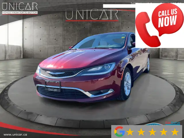 2017 Chrysler 200 No-Accidents Limited Leather Seats Backup Cam  in Cars & Trucks in Markham / York Region - Image 4