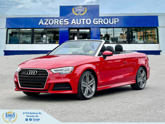 2018 Audi A3 Cabriolet Cabriolet|S Line Technik|Quattro AWD|Full in Cars & Trucks in City of Toronto - Image 2