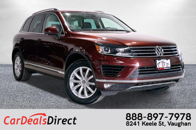 2017 Volkswagen Touareg AWD Sportline/Loaded/Clean Carfax/Extra 