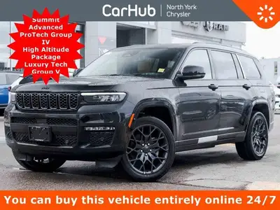 All purchasers receive a CarHub Rewards Card for $1000 towards service! This Jeep Grand Cherokee L i...