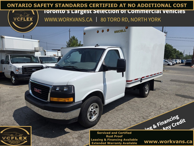2023 GMC Savana G3500 - 14Ft Box - Single Rear Wheel - V6 Gasoli in Cars & Trucks in City of Toronto