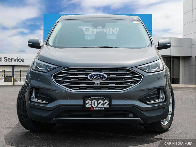 2022 Ford Edge Titanium | Adaptive Cruise Control | Sunroof in Cars & Trucks in Windsor Region - Image 2