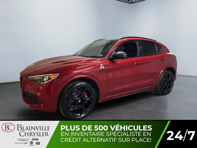 2021 Alfa Romeo Stelvio QUADRIFOGLIO AWD BREMBO CUIR CHAUFFANT N in Cars & Trucks in Laval / North Shore
