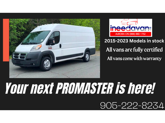  2021 Ram ProMaster Cargo Van GET 0% APR UP TO 36 MONTHS. in Cars & Trucks in Markham / York Region - Image 2