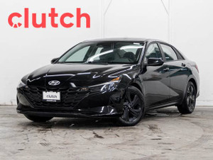2022 Hyundai Elantra Preferred w/ Sun & Tech Pkg w/ Apple CarPlay & Android Auto, Power Moonroof, Rearview Cam