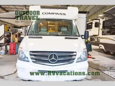 Thor Motor Coach Compass class C diesel motor home 24TX highlights: Double Slide Outs Built In Skyli...