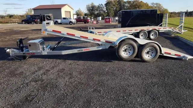 2025 K-TRAIL 20' Hydraulic Tilt 7 Ton Equipment Trailer in Cargo & Utility Trailers in Ottawa - Image 3