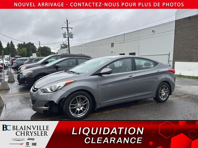 2013 Hyundai Elantra MANUEL SUR RDV SEULEMENT AU 514-757-3087 in Cars & Trucks in Laval / North Shore