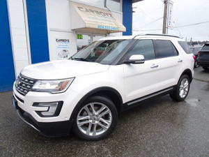 2017 Ford Explorer Limited 4WD Massaging Seats, Blind Spot, Pano Roof