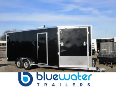 SALE!! REGULAR $17,125 NOW ONLY $16,125!! Lightning Aluminum Enclosed Snowmobile Trailer is $16,125....