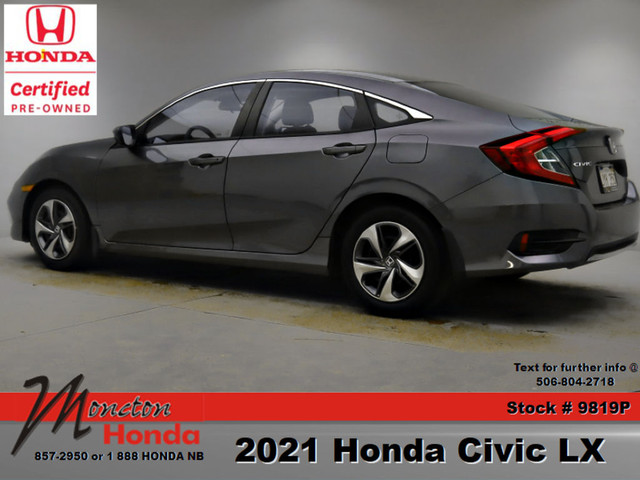  2021 Honda Civic LX in Cars & Trucks in Moncton - Image 4