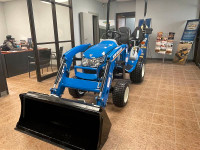 2023 NEW HOLLAND WORKMASTER 25S TRACTOR WITH MOWER