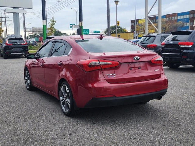 2016 Kia Forte SX * CUIR * TOIT * CAMERA * GPS * CLEAN!! in Cars & Trucks in City of Montréal - Image 4