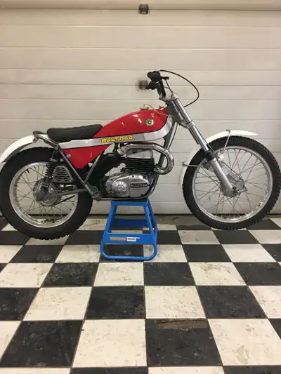 1974 MATCHING NUMBERS BULTACO 350 SHERPA-T BLOWOUT SALE...$2500. CAD these Sherpas are becoming high...
