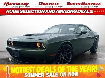 2023 DODGE CHALLENGER TA F8 Green Metallic Nappa Leather Alcantara Faced Seats - Active exhaust AllS...