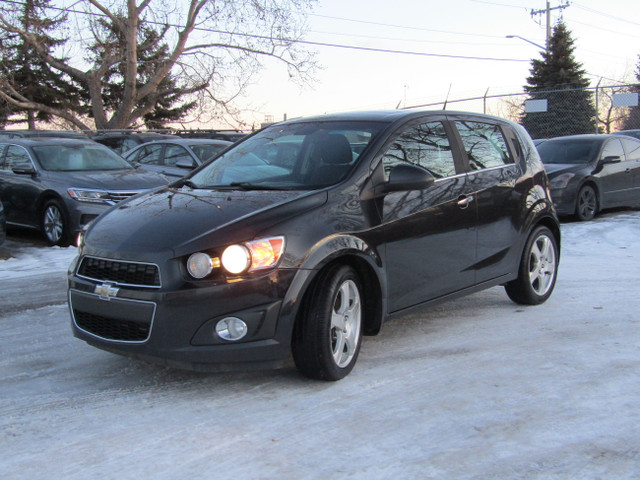 2014 Chevrolet Sonic LT-SUNROOF-HEATED SEATS-FINANCING AVAILABLE in Cars & Trucks in Calgary - Image 2